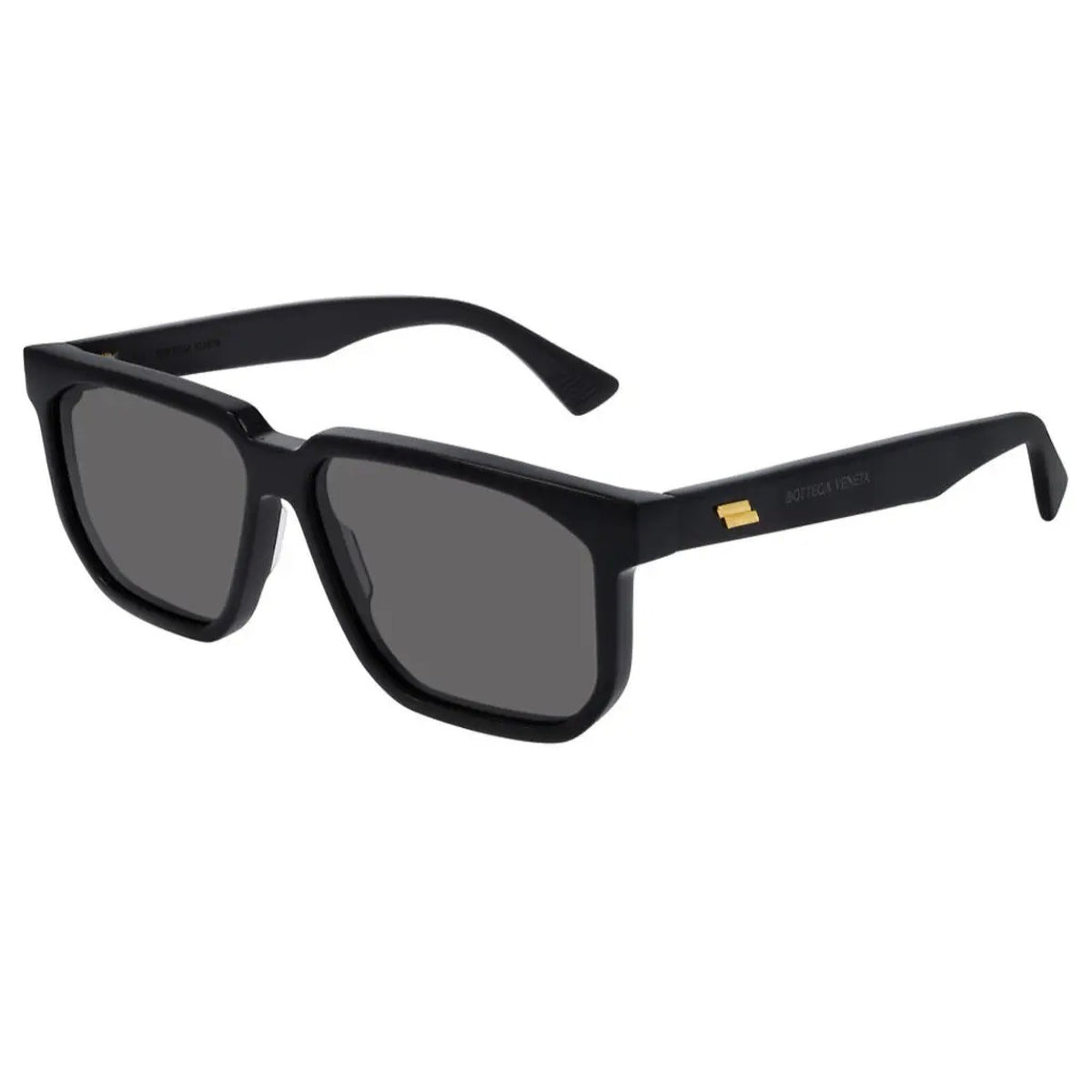 Bottega Veneta Men's Sunglasses Spring Summer 2020 Black Grey CR 39 CR 39 Shiny BV1033S 001