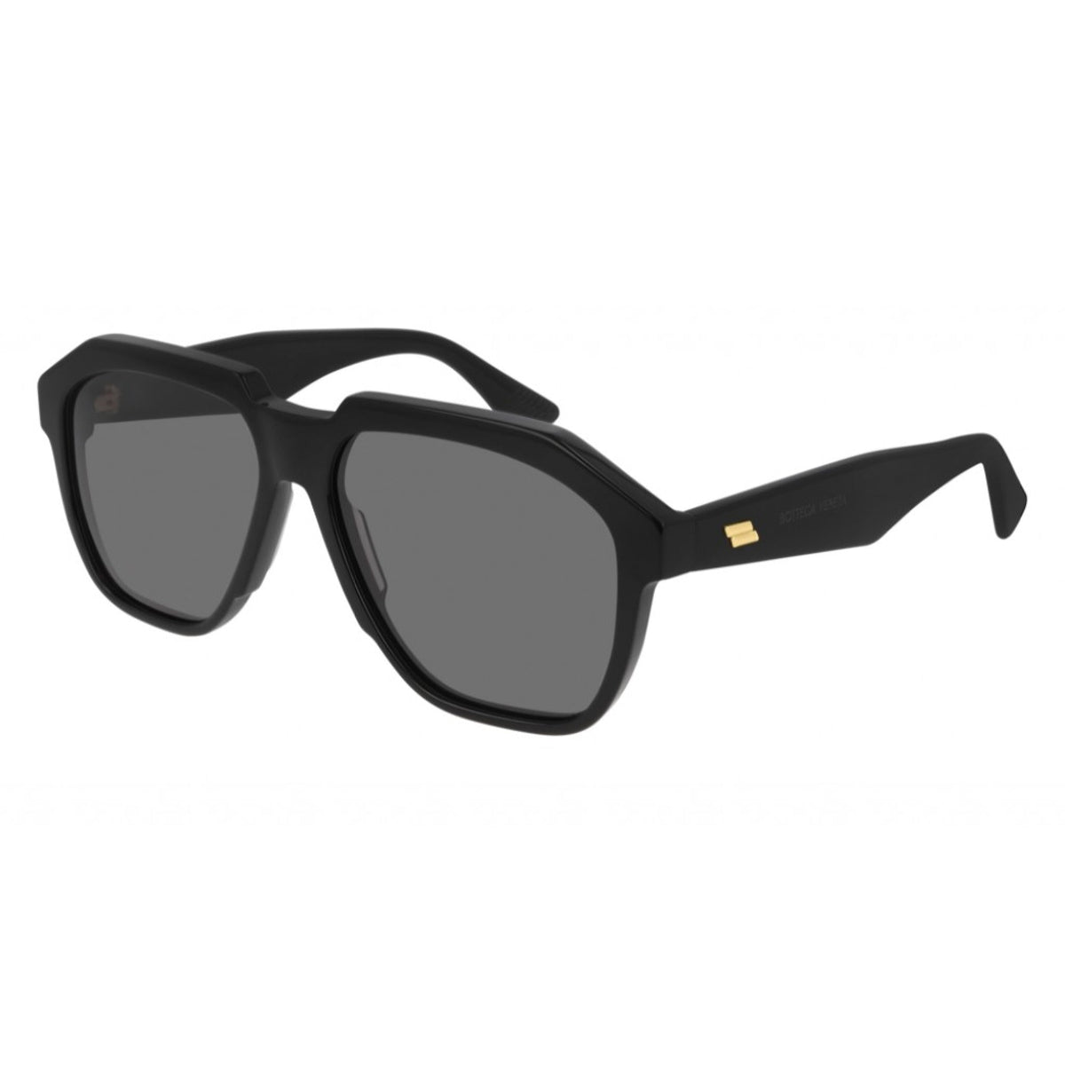 Bottega Veneta Men's Sunglasses Spring Summer 2020 Black Grey CR 39 CR 39 Shiny BV1034S 001