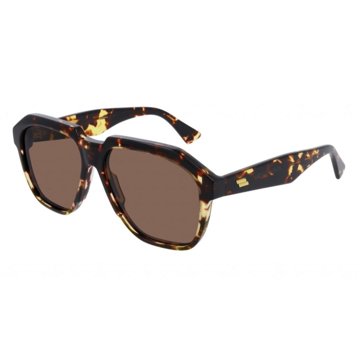 Bottega Veneta Men's Sunglasses Spring Summer 2020 Havana Brown CR 39 CR 39 Shiny BV1034S 002