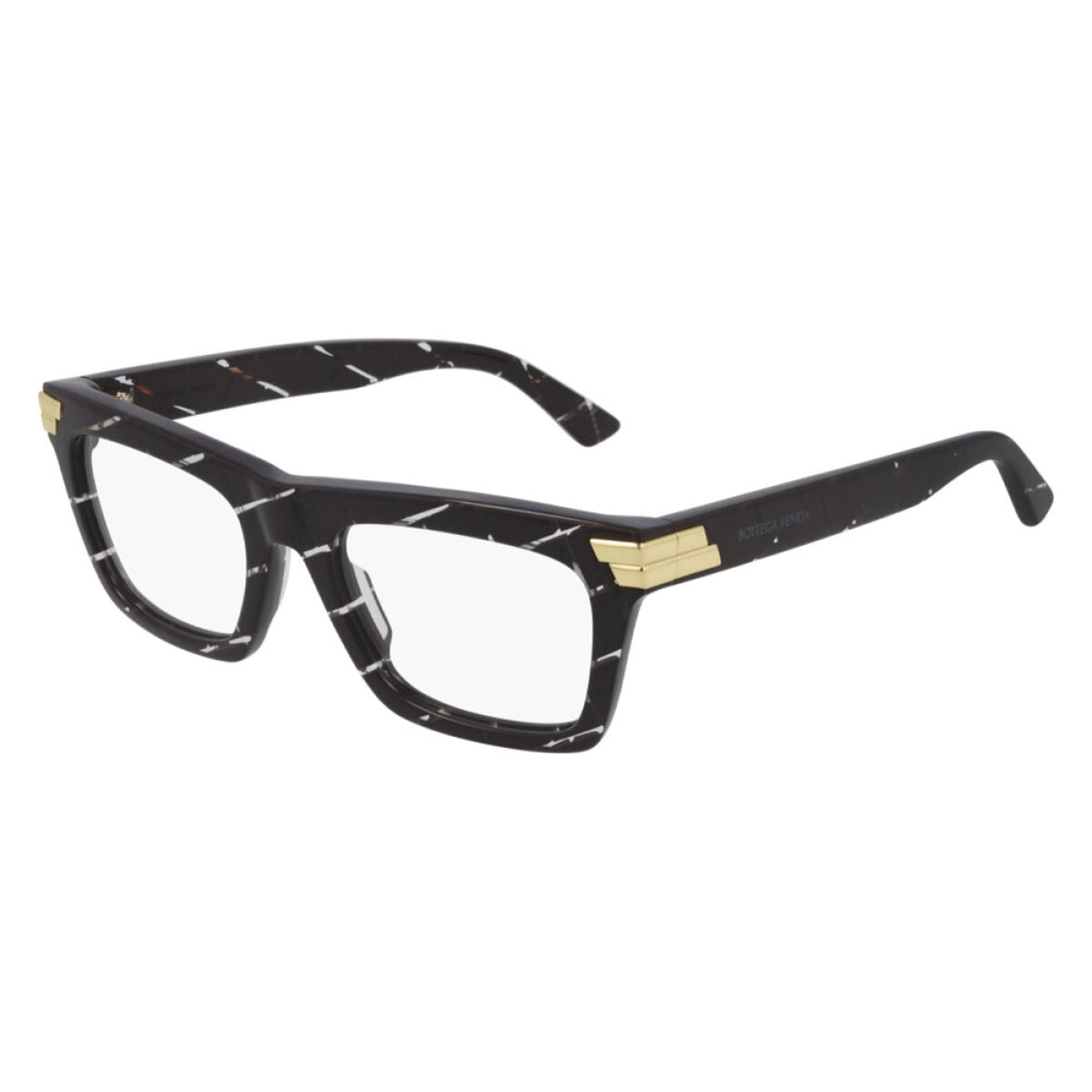 Bottega Veneta Unisex Sunglasses Fall Winter 2020 Burgundy Transparent Demo Lens Demo Lens Crystal BV1059O 003