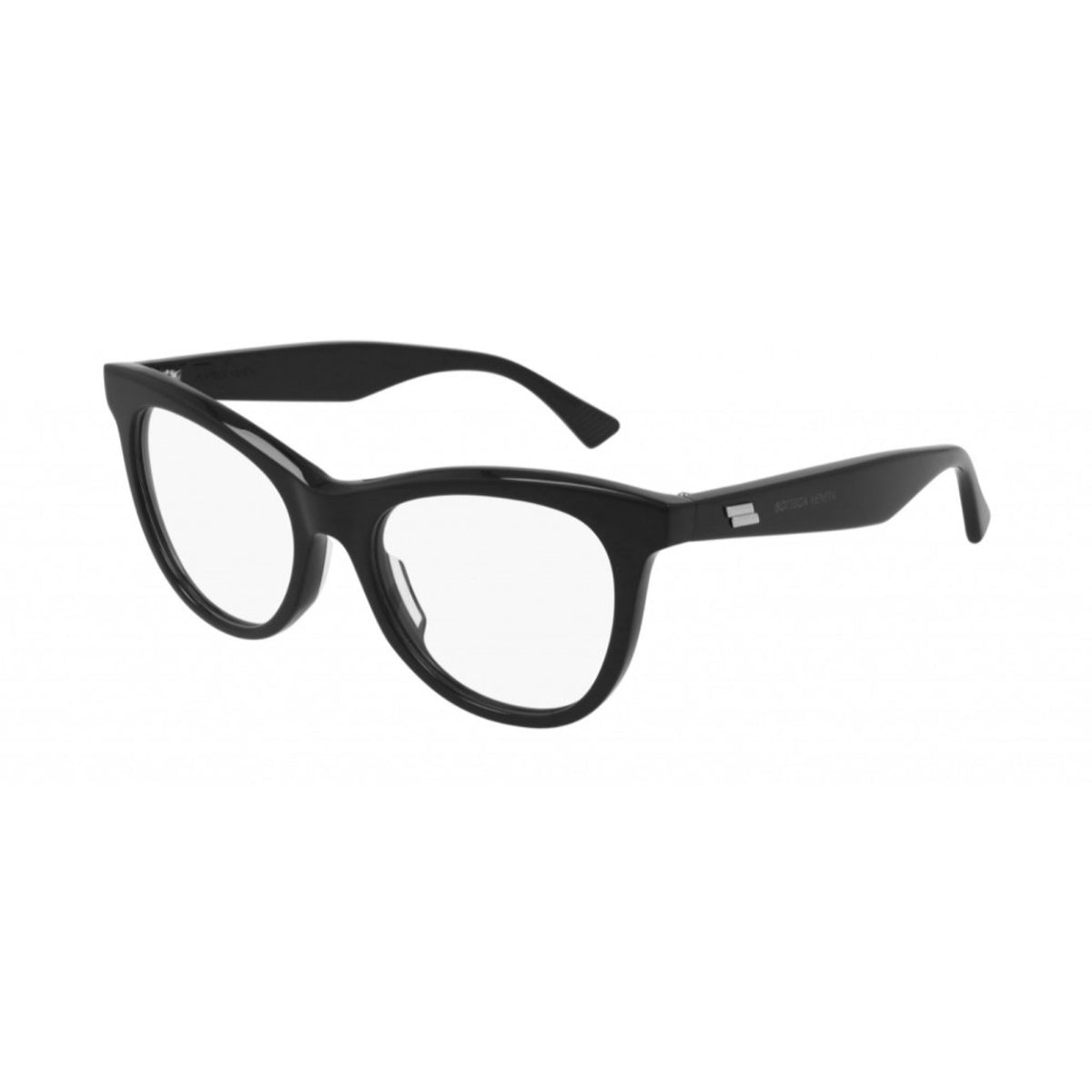 Bottega Veneta Women's Sunglasses Fall Winter 2020 Black Transparent Demo Lens Demo Lens Shiny BV1064O 001