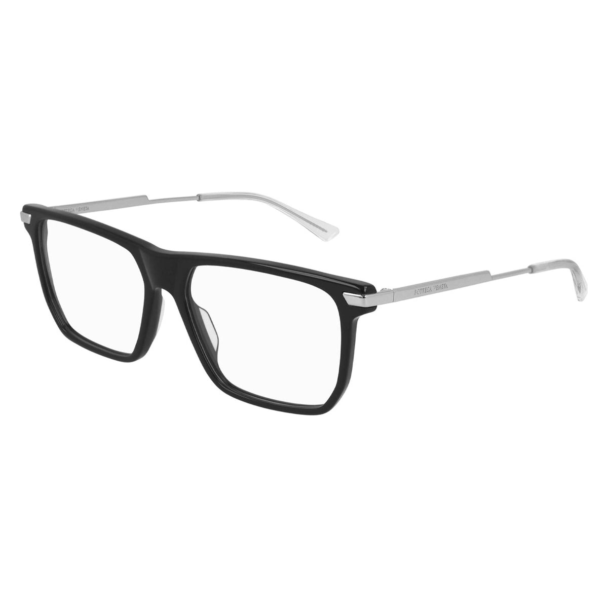 Bottega Veneta Men's Sunglasses Fall Winter 2020 Blue Transparent Demo Lens Demo Lens Shiny BV1071O 004