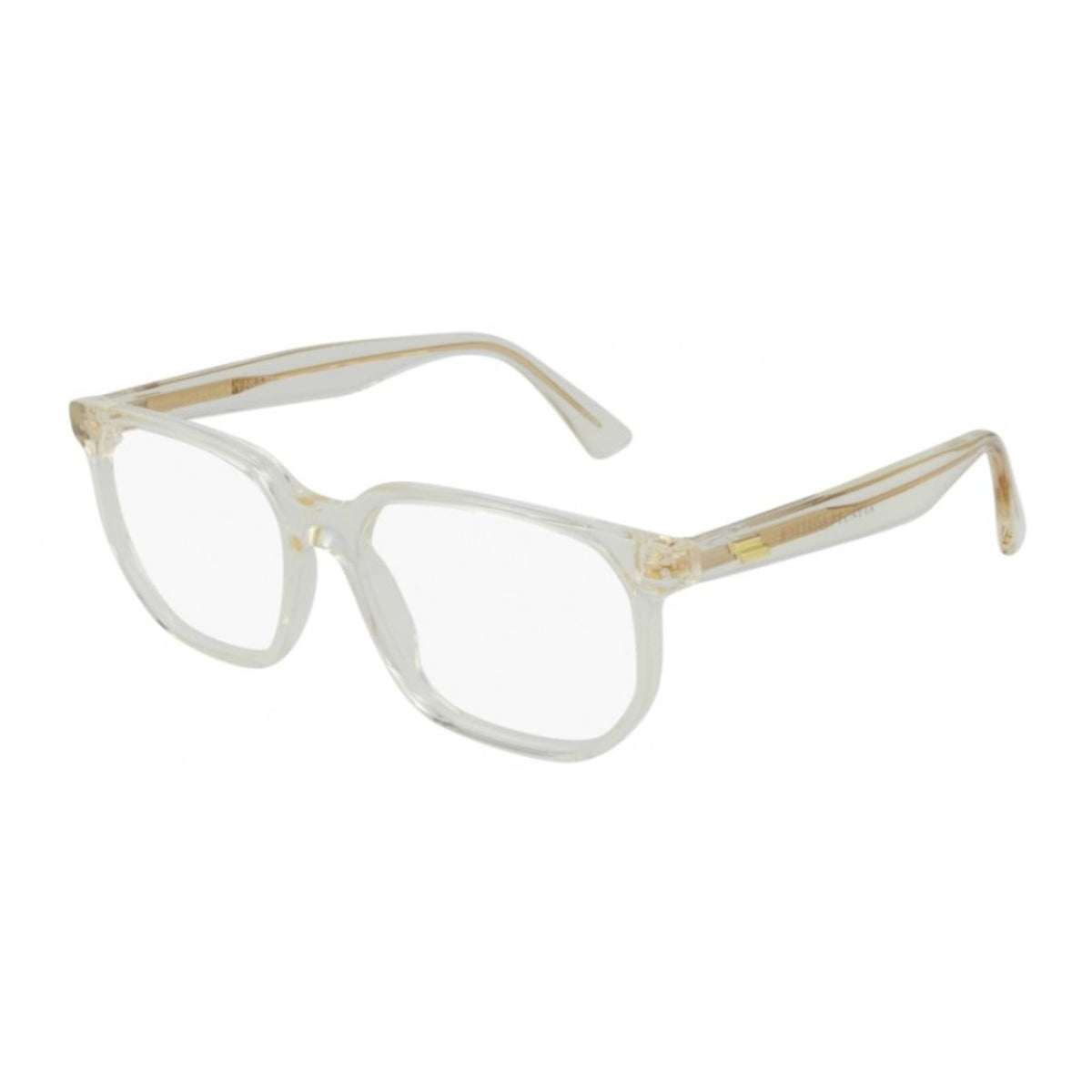 Bottega Veneta Unisex Sunglasses Spring Summer 2021 Beige Transparent Demo Lens Demo Lens Transparent BV1097O 003