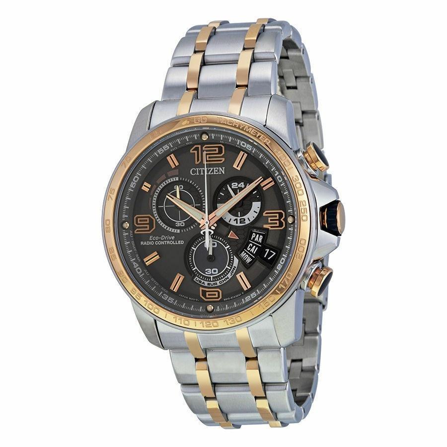 Citizen Men&#39;s BY0106-55H Chrono-Time A-T Chronograph Two-Tone Stainless Steel Watch