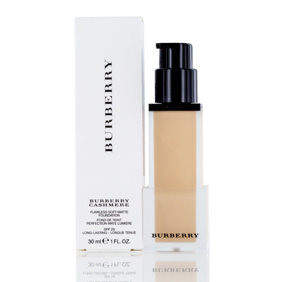 Burberry Cashmere Flawless Soft Matte Foundation Porcelain No Cap Tester 1.0 Oz  