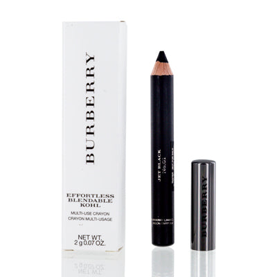 Burberry Effortless Blendable Kohl Multi-Use Crayon 0.07 Oz #01 Jet Black Tester 3969832