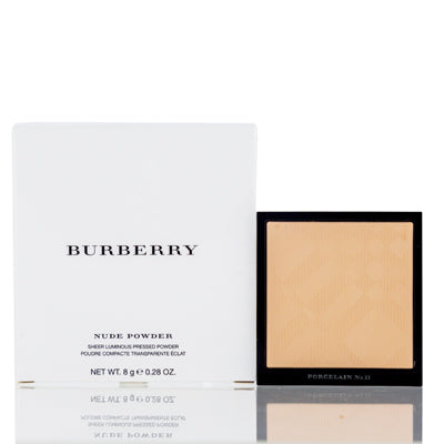 Burberry Nude Glow Pressed Powder Tester #11 Porcelain 0.28 Oz (8 Ml) 3953342