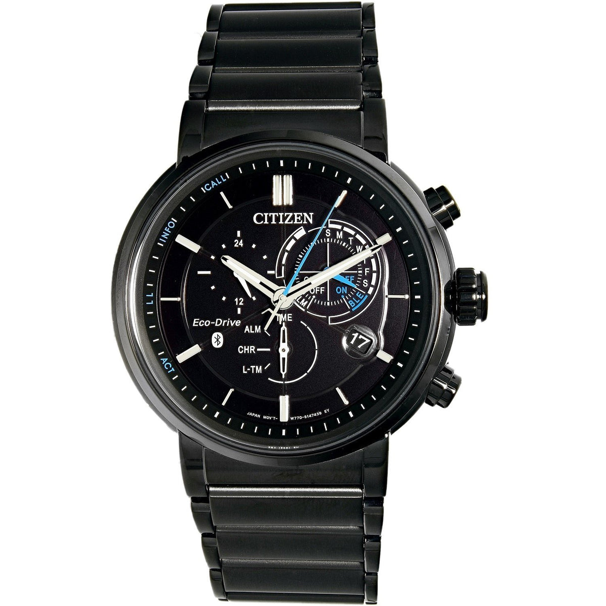 Citizen Men&#39;s BZ1005-51E Proximity Black Stainless Steel Watch