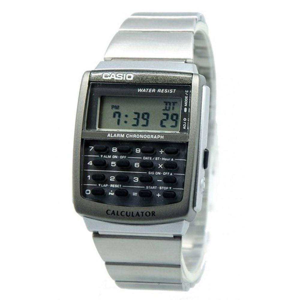 Casio Women&#39;s CA-506-1 Digital Stainless Steel Watch