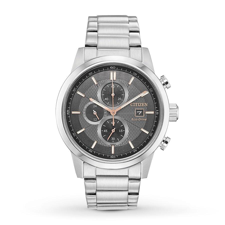 Citizen Men&#39;s CA0611-50H Chandler Chronograph Stainless Steel Watch