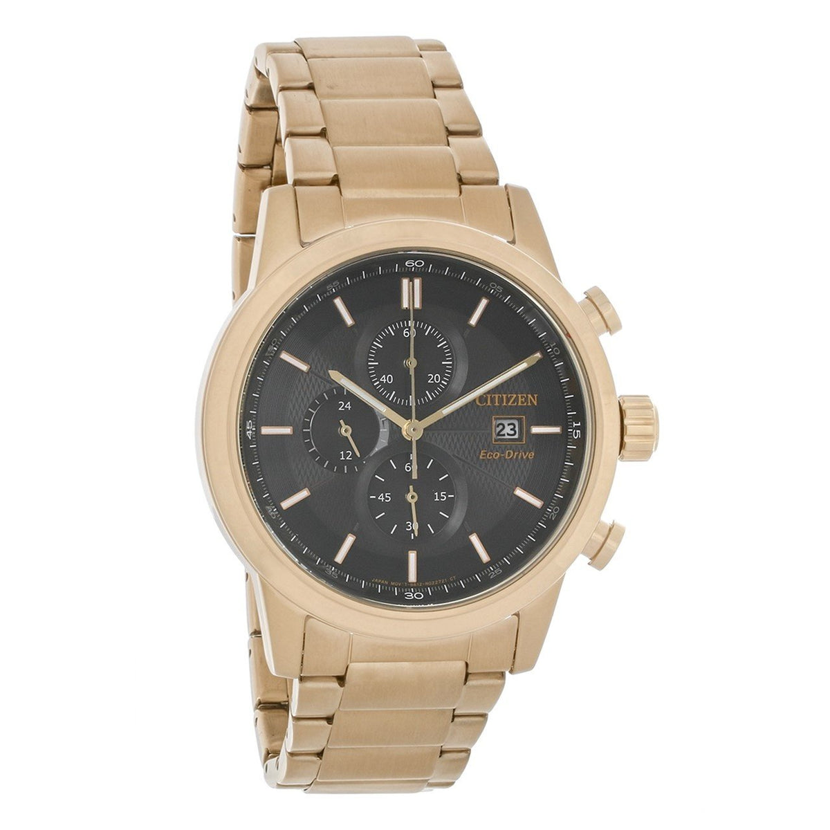 Citizen Men&#39;s CA0613-54H Chandler Chronograph Rose Gold-Tone Stainless Steel Watch