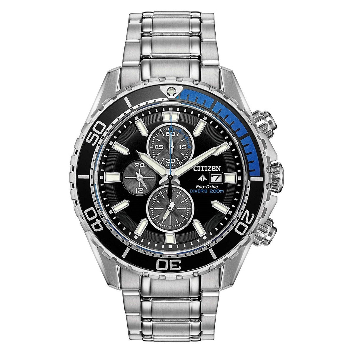 Citizen Men&#39;s CA0719-53E Promaster Chronograph Stainless Steel Watch