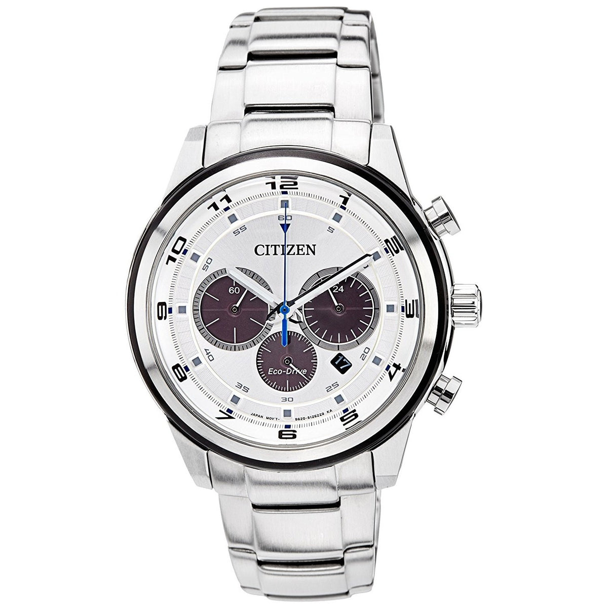 Citizen Men&#39;s CA4034-50A Classic Chronograph Stainless Steel Watch