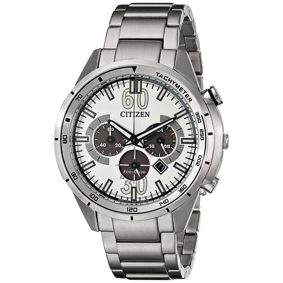 Citizen Men&#39;s CA4121-57A Drive Chronograph Stainless Steel Watch