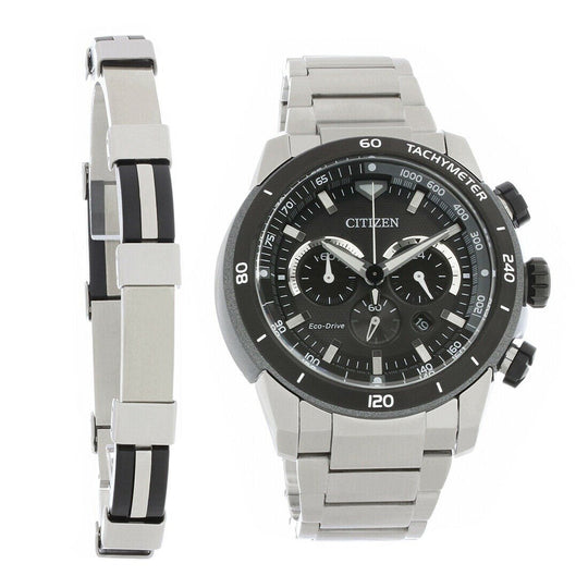 Citizen Men's CA4150-67E EcosphereÂ  Chronograph Gold-Tone Stainless Steel Watch