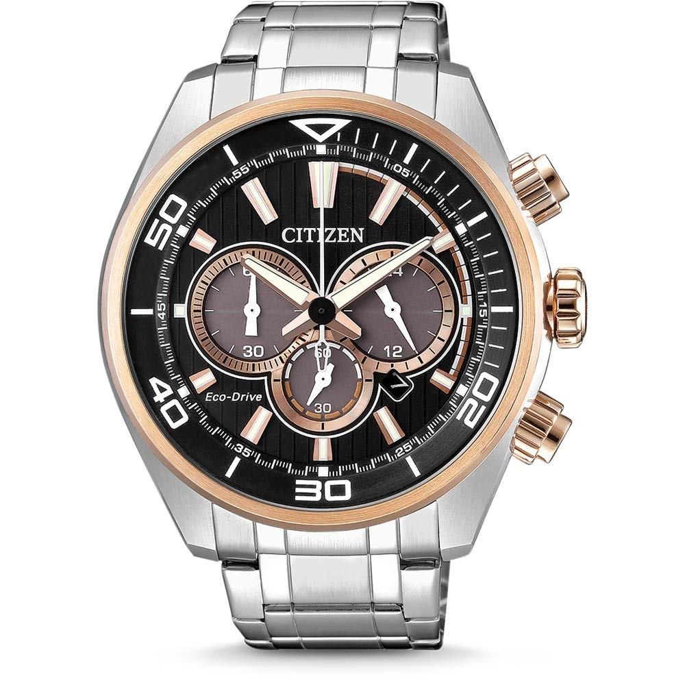 Citizen Men's CA4336-85E Eco-Drive Chronograph Stainless Steel Watch