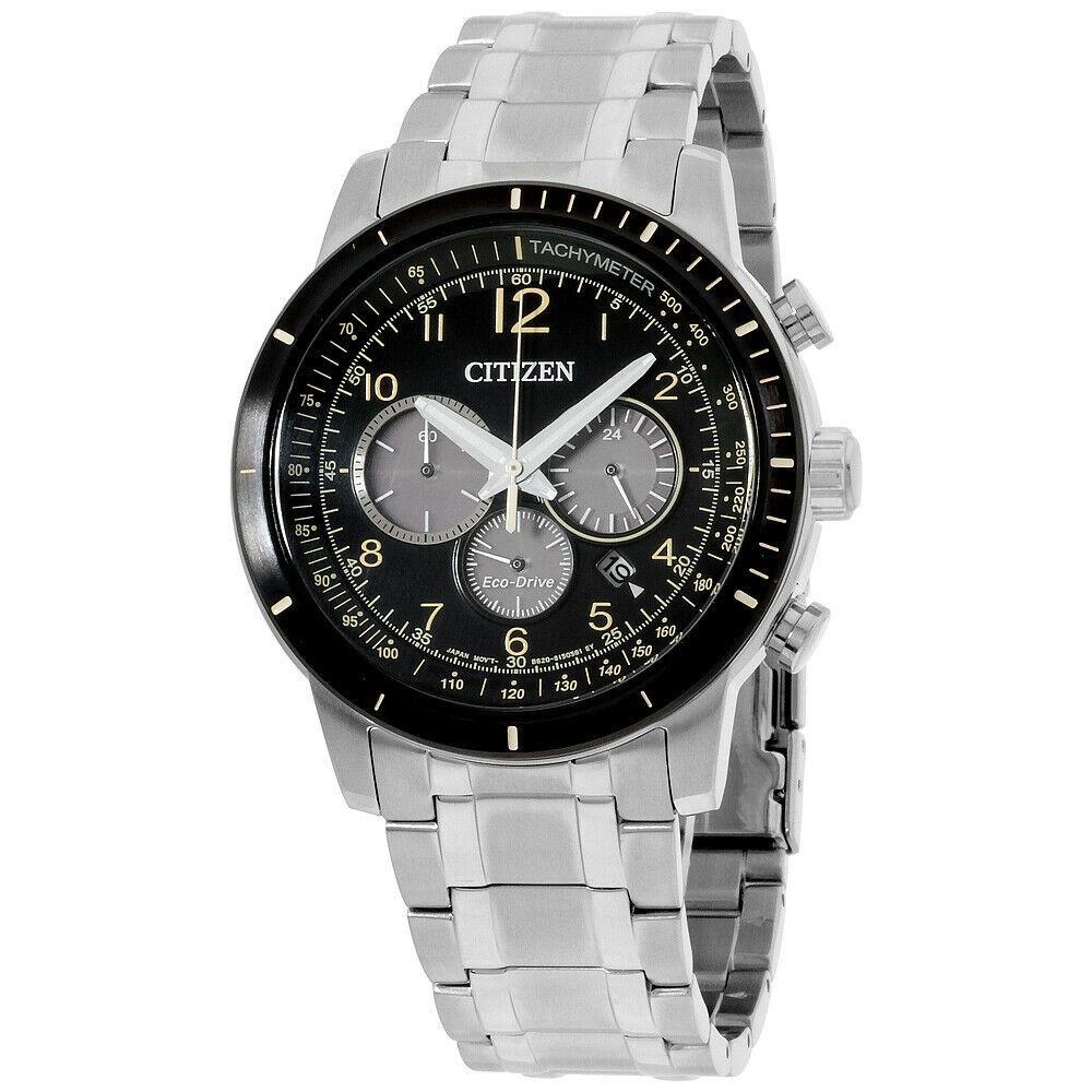 Citizen Men&#39;s CA4358-58E Brycen Chronograph Stainless Steel Watch