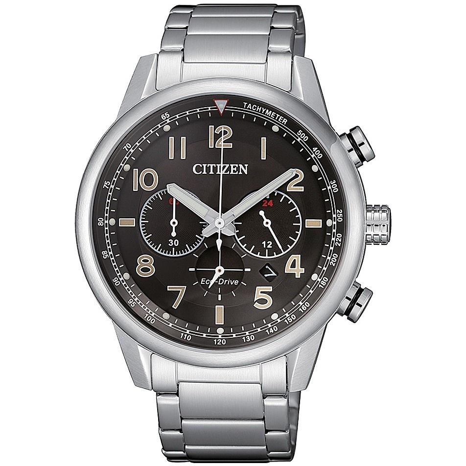 Citizen Men&#39;s CA4420-81E Eco-Drive Chronograph Stainless Steel Watch