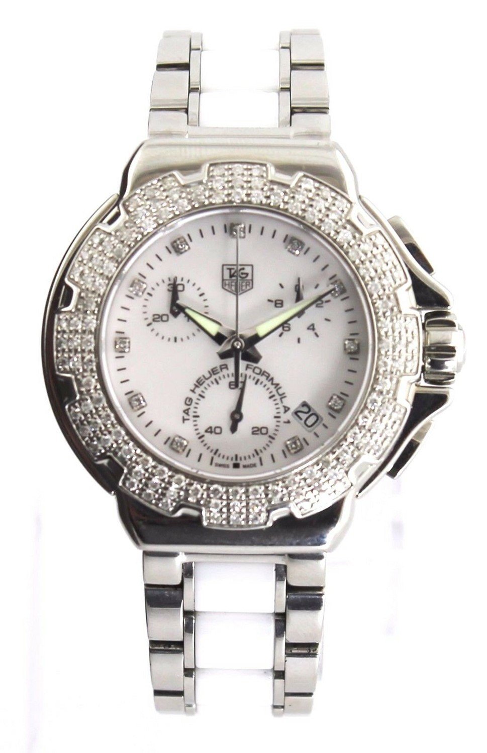Tag Heuer cac1310 ba0852 Formula 1 Women S Chronograph Stainless Steel Watch