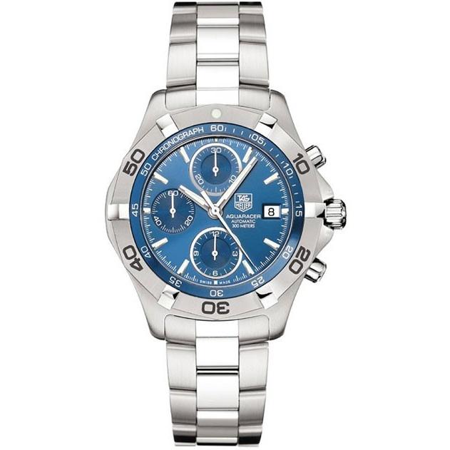 Tag Heuer Men&#39;s CAF2112.BA0809 Aquaracer Chronograph Automatic Stainless Steel Watch