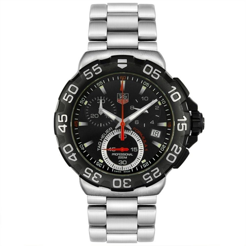 Tag Heuer Men&#39;s CAH1110.BA0850 Formula 1 Chronograph Stainless Steel Watch