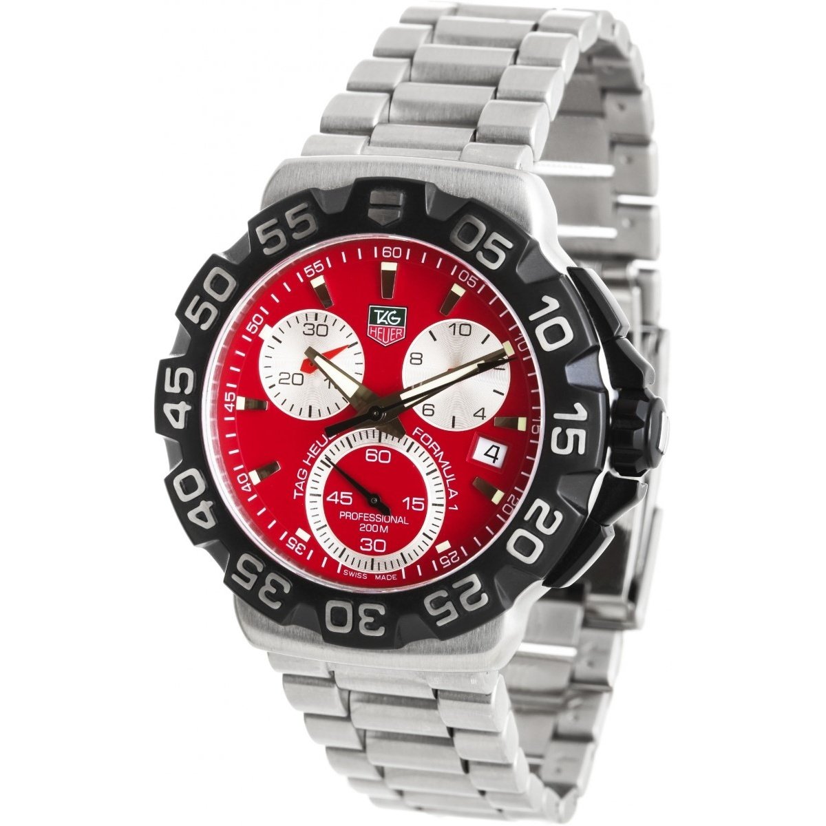 Tag Heuer Men&#39;s CAH1112.BA0850 Formula 1 Chronograph Stainless Steel Watch