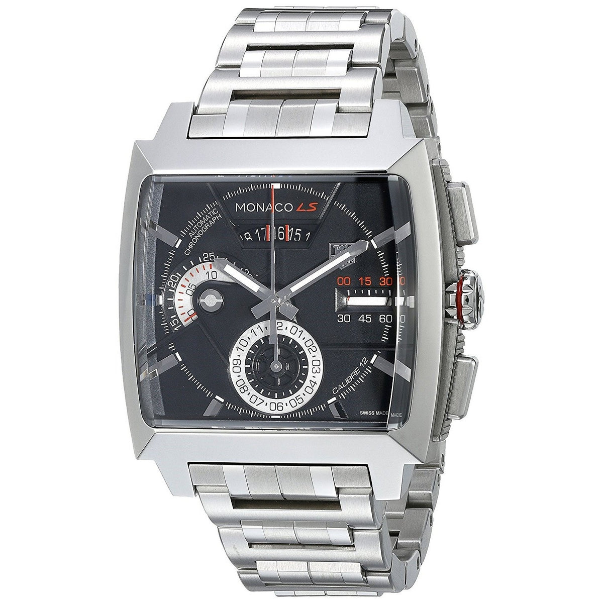 Tag Heuer Men&#39;s CAL2110.BA0781 Monaco Chronograph Automatic Stainless Steel Watch