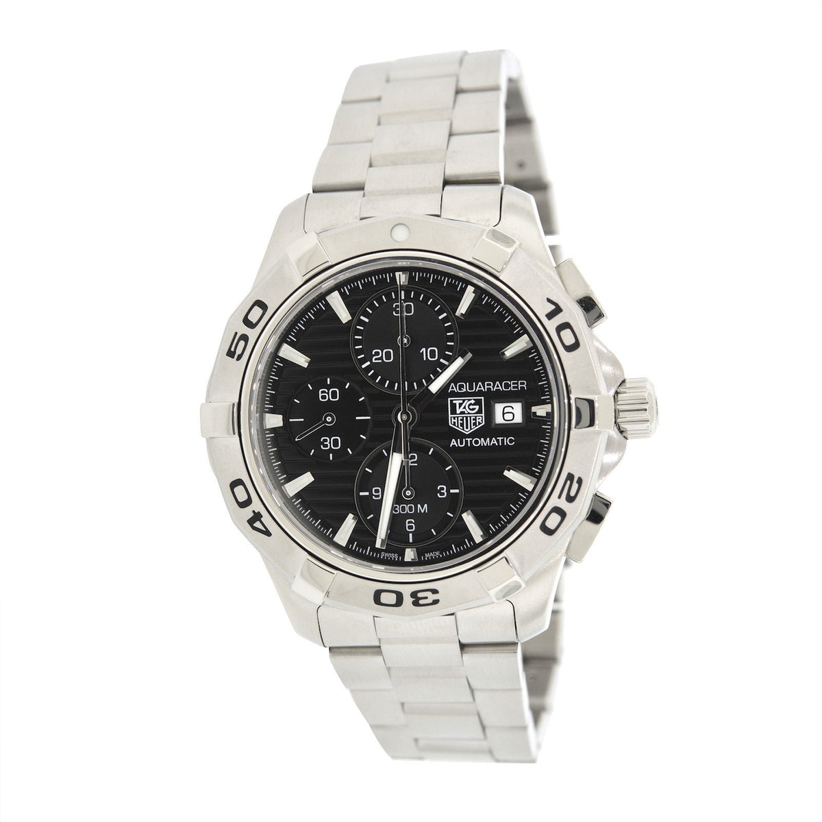 Tag Heuer Men&#39;s CAP2110.BA0833 Aquaracer Chronograph Automatic Stainless Steel Watch