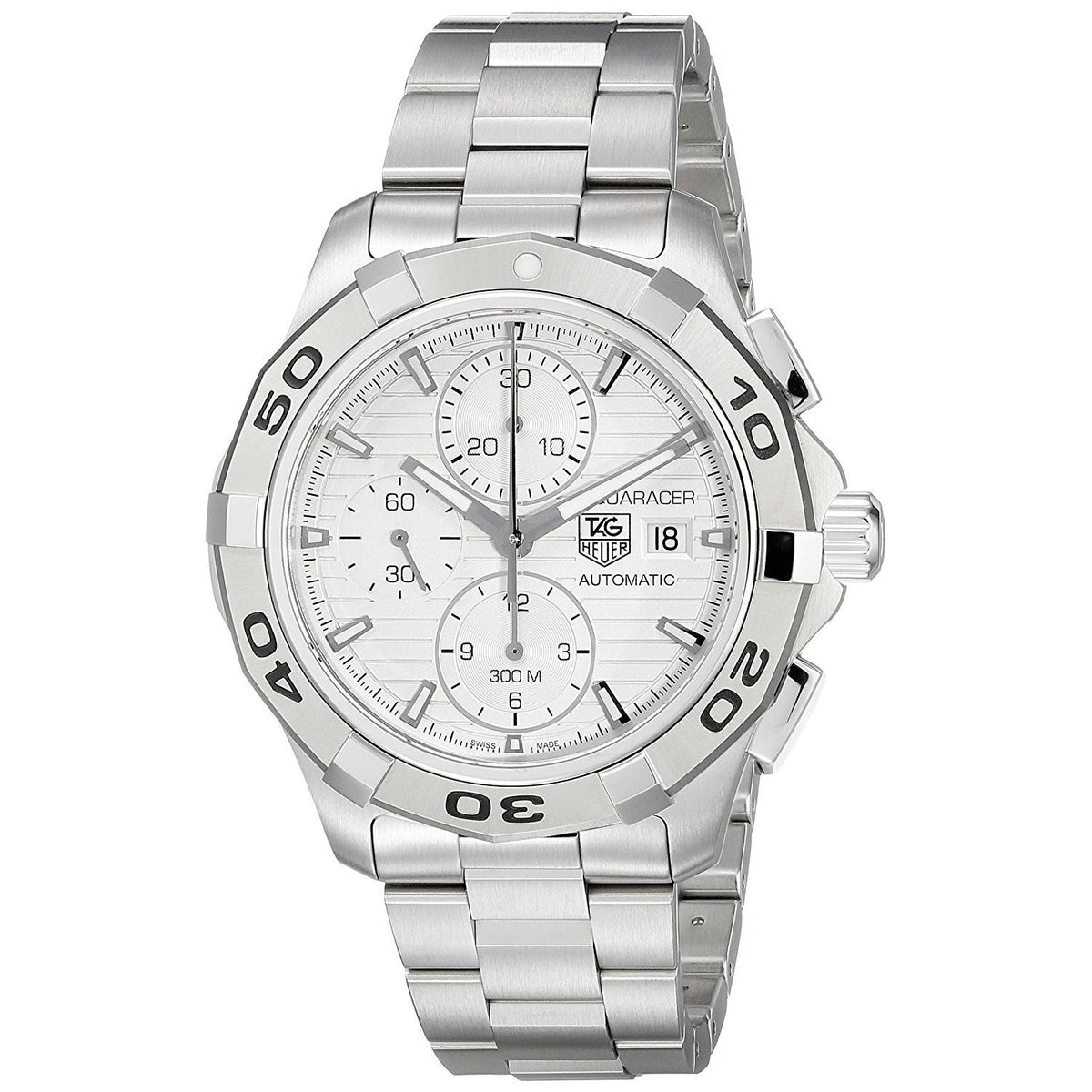 Tag Heuer Men&#39;s CAP2111.BA0833 Aquaracer Chronograph Automatic Stainless Steel Watch