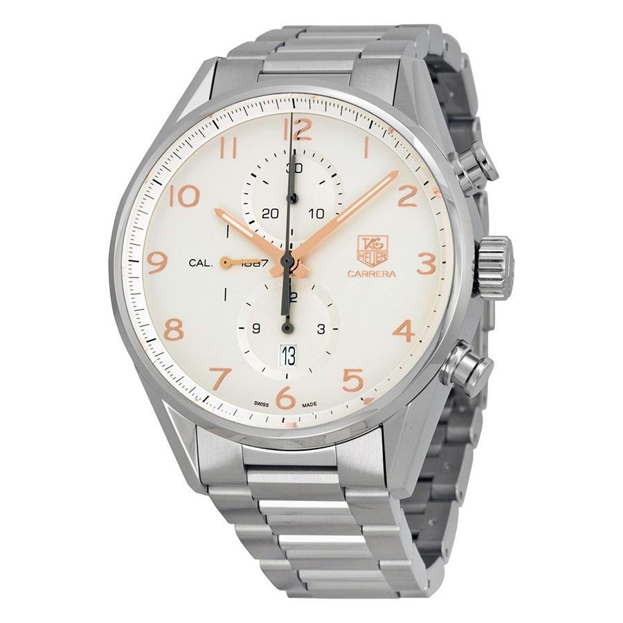 Tag Heuer Men&#39;s CAR2012.BA0796 Carrera Chronograph Automatic Stainless Steel Watch
