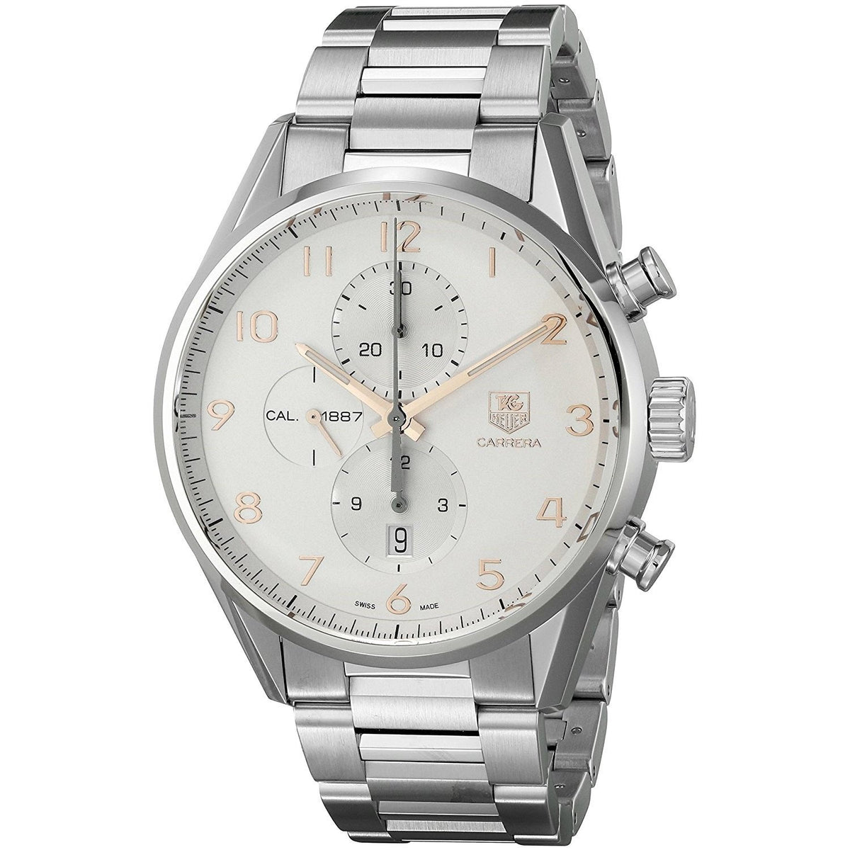 Tag Heuer Men's CAR2012.BA0799 Carrera Chronograph Automatic Stainless Steel Watch