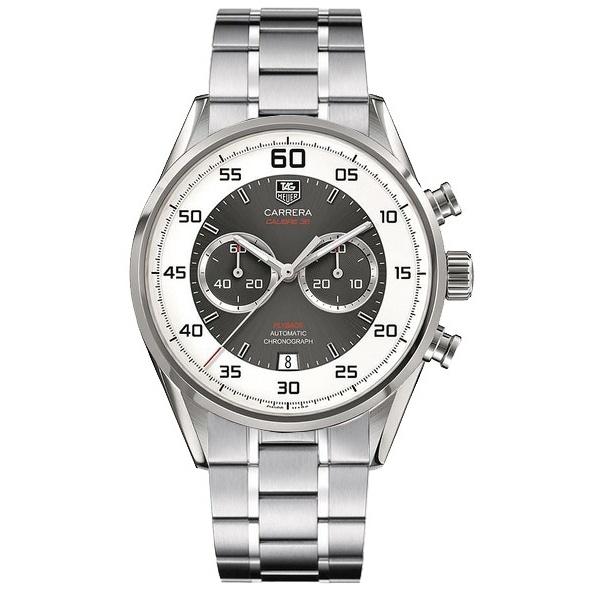 Tag Heuer Men&#39;s CAR2B11.BA0796 Carrera  Chronograph Stainless Steel Watch