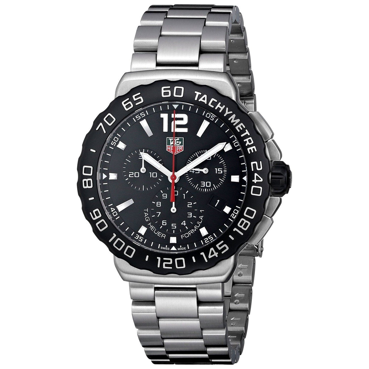 Tag Heuer Men&#39;s CAU1110.BA0858 Formula 1 Chronograph Stainless Steel Watch