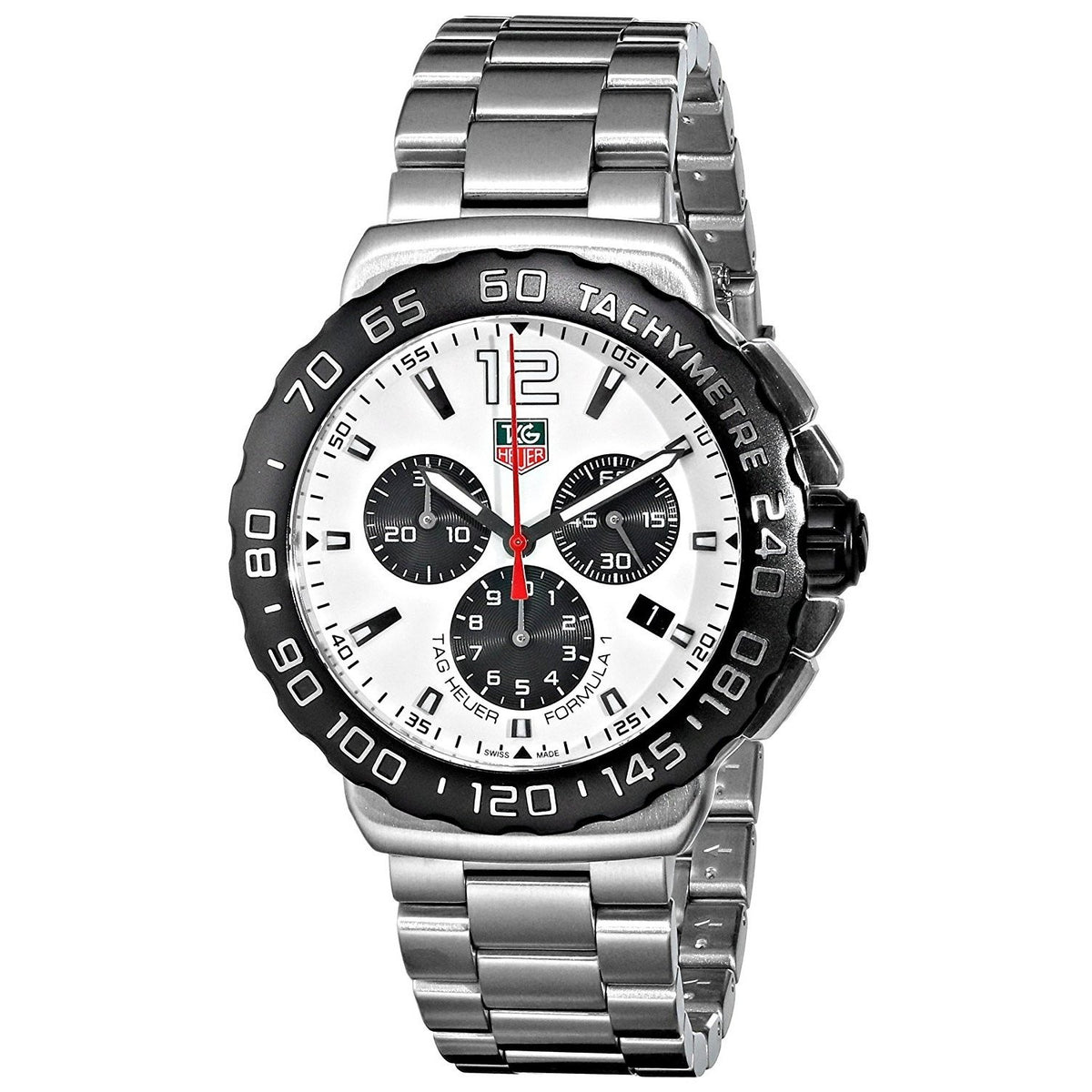 Tag Heuer Men&#39;s CAU1111.BA0858 Formula One Chronograph Stainless Steel Watch