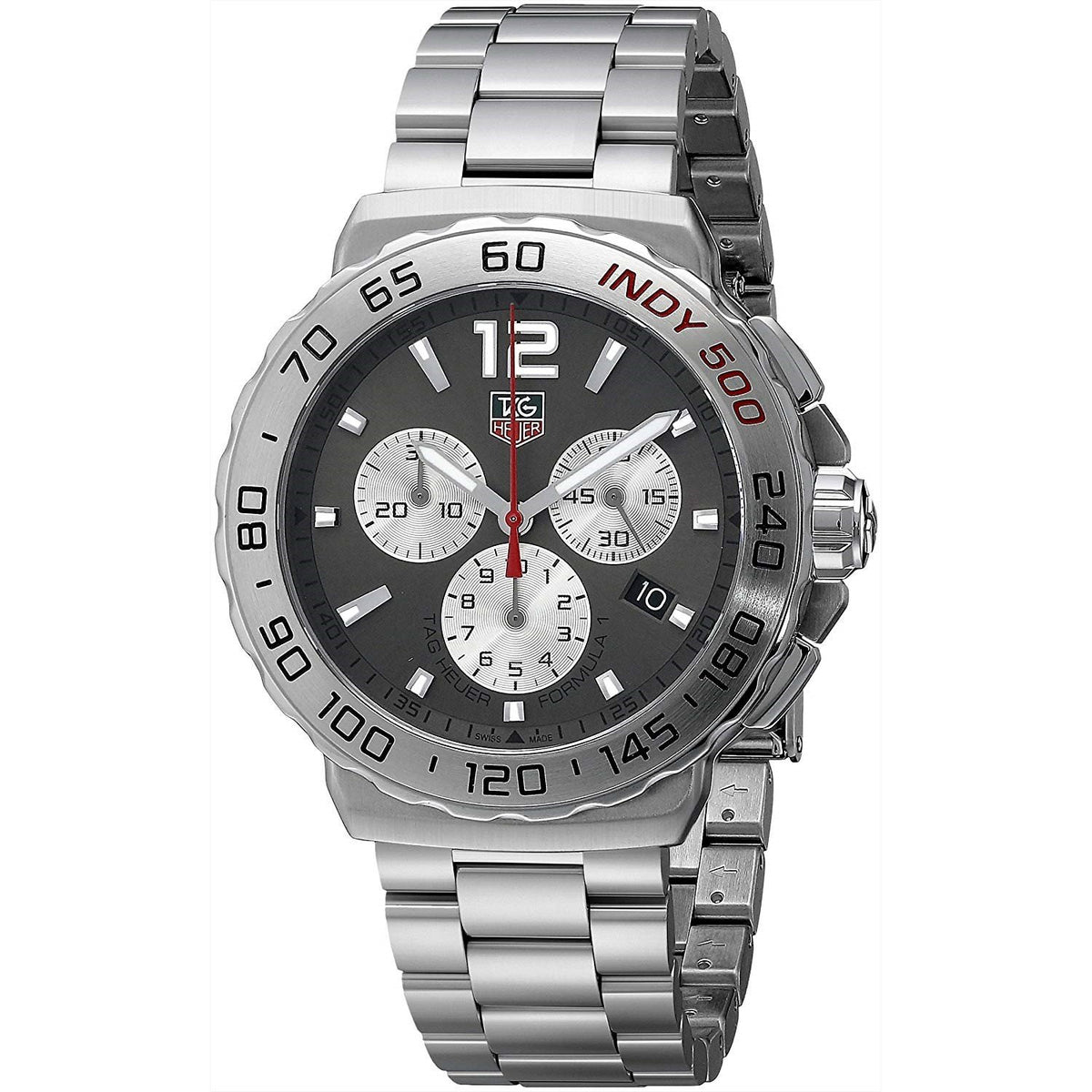 Tag Heuer Men&#39;s CAU1113.BA0858 Formula 1 Chronograph Stainless Steel Watch