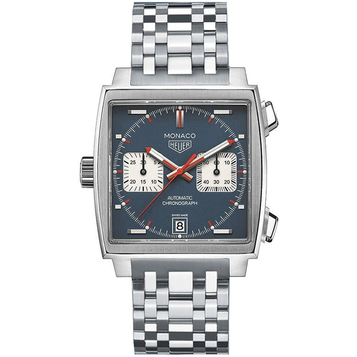 Tag Heuer Men's CAW211P.BA0780 Monaco Calibre 11 Chronograph Stainless Steel Watch