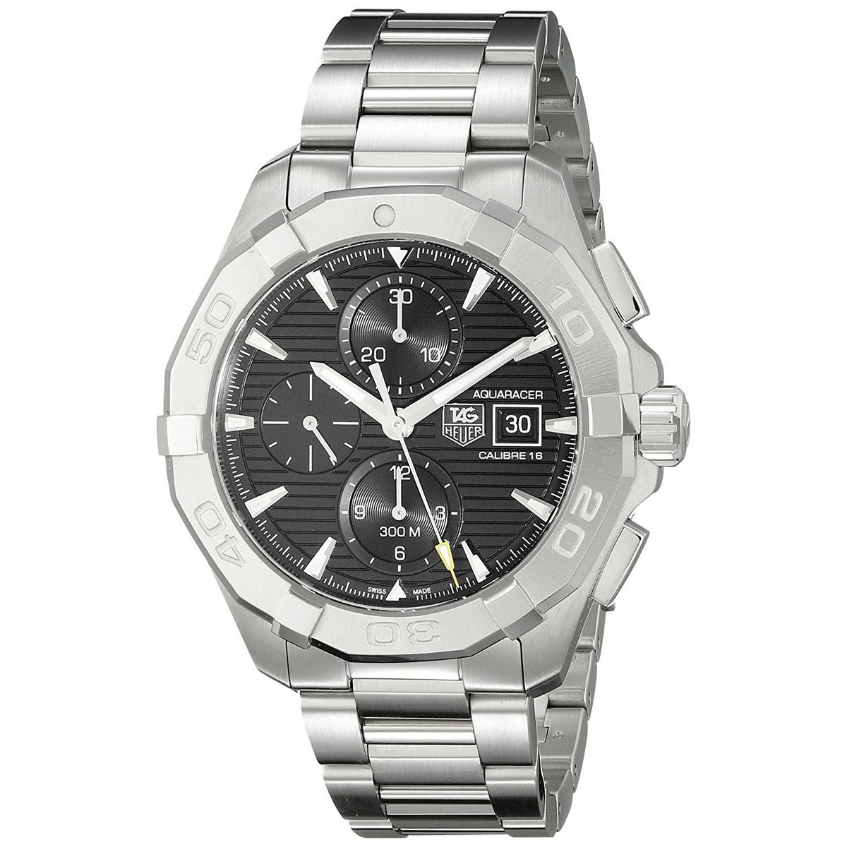 Tag Heuer Men&#39;s CAY2110.BA0925 Aquaracer Chronograph Automatic Stainless Steel Watch
