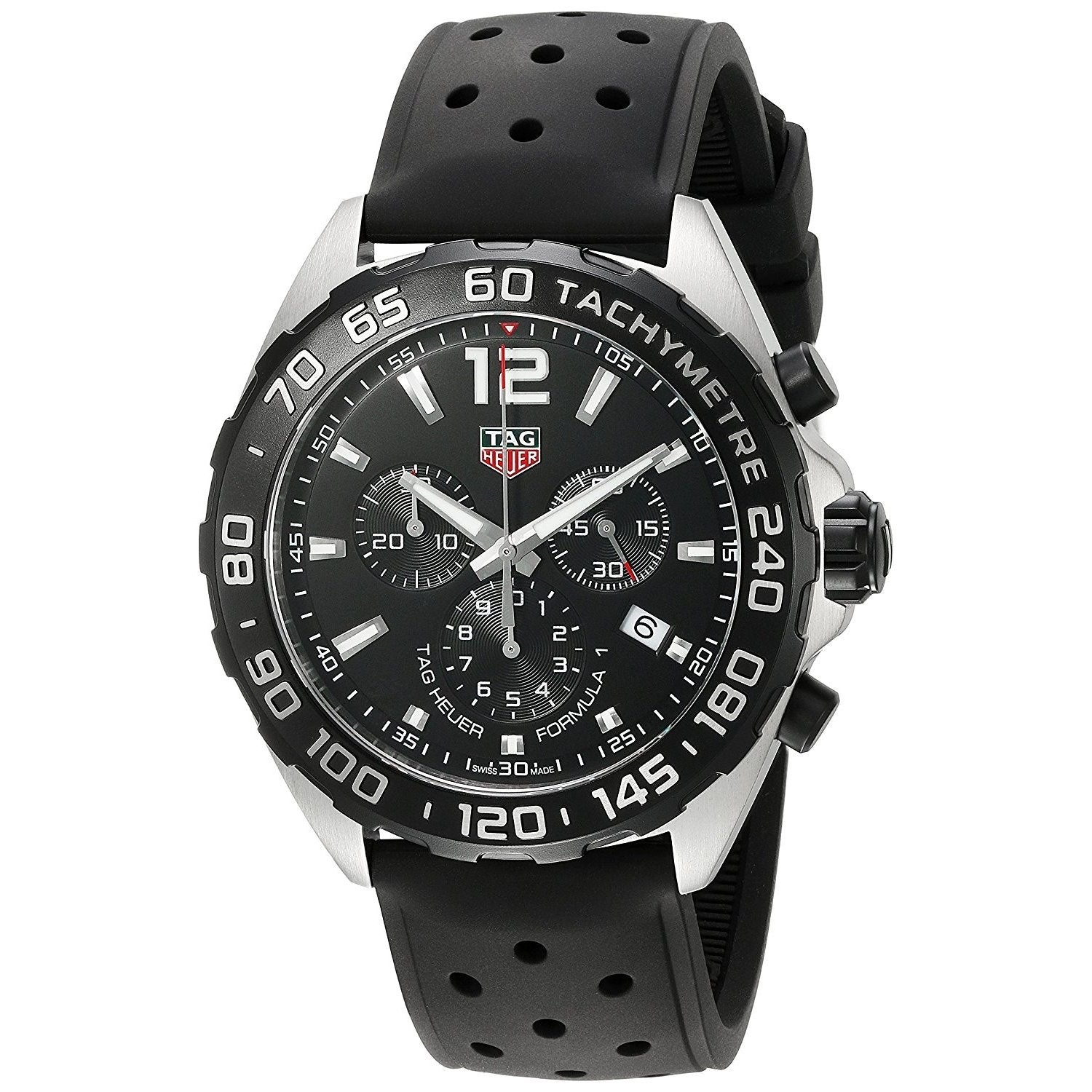 Tag Heuer Men's CAZ1010.FT8024 Formula One Chronograph Black Rubber Watch