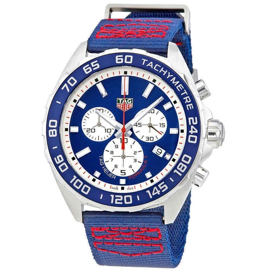Tag Heuer Men's CAZ1018.FC8213 Formula 1 Chronograph Two-Tone Nylon Watch