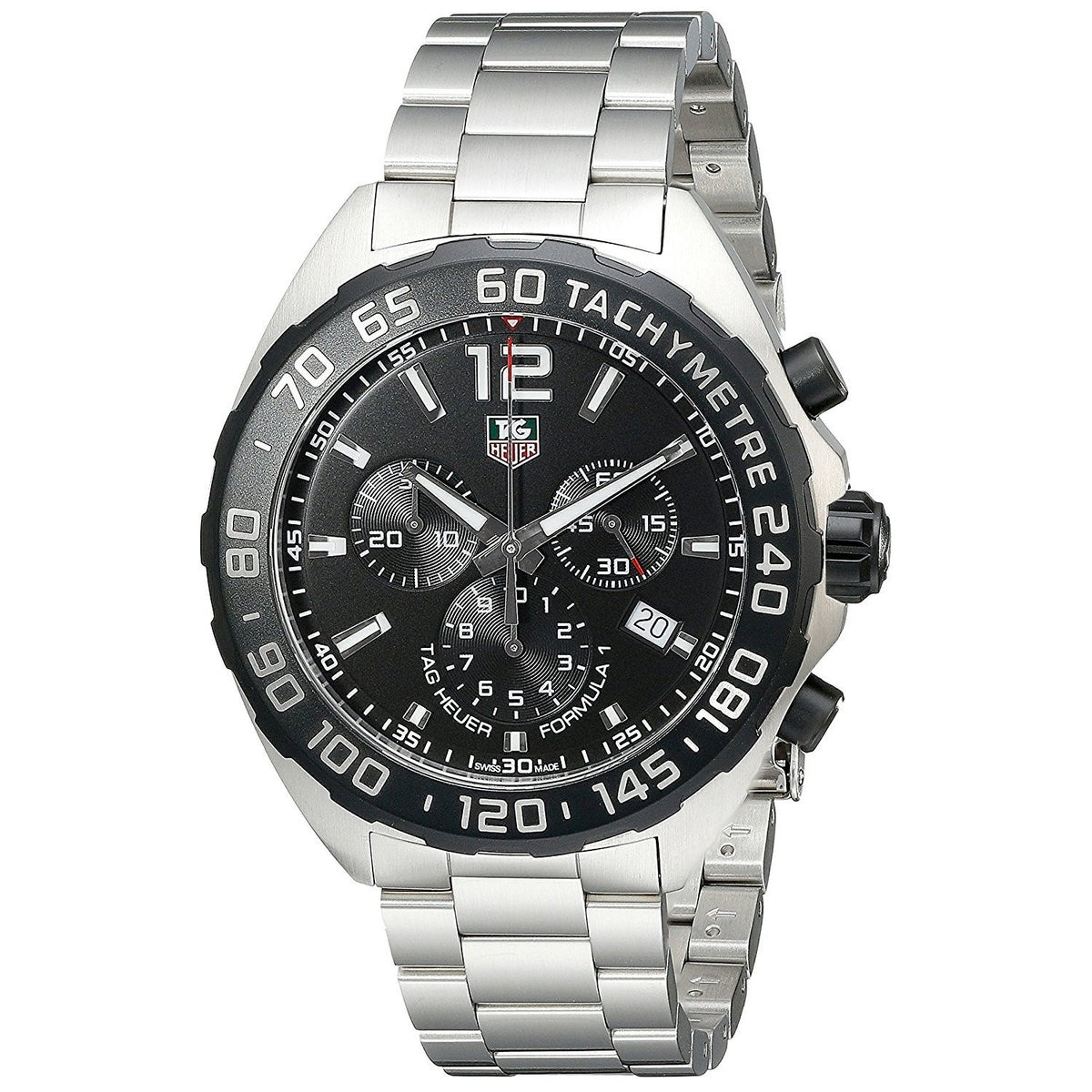 Tag Heuer Men&#39;s CAZ1110.BA0877 Formula 1 Chronograph Stainless Steel Watch