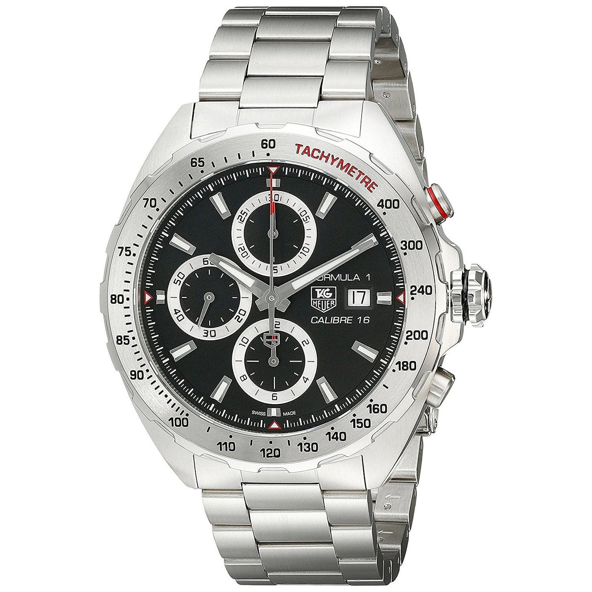 Tag Heuer Men&#39;s CAZ2010.BA0876 Formula 1 Automatic Chronograph Stainless Steel Watch