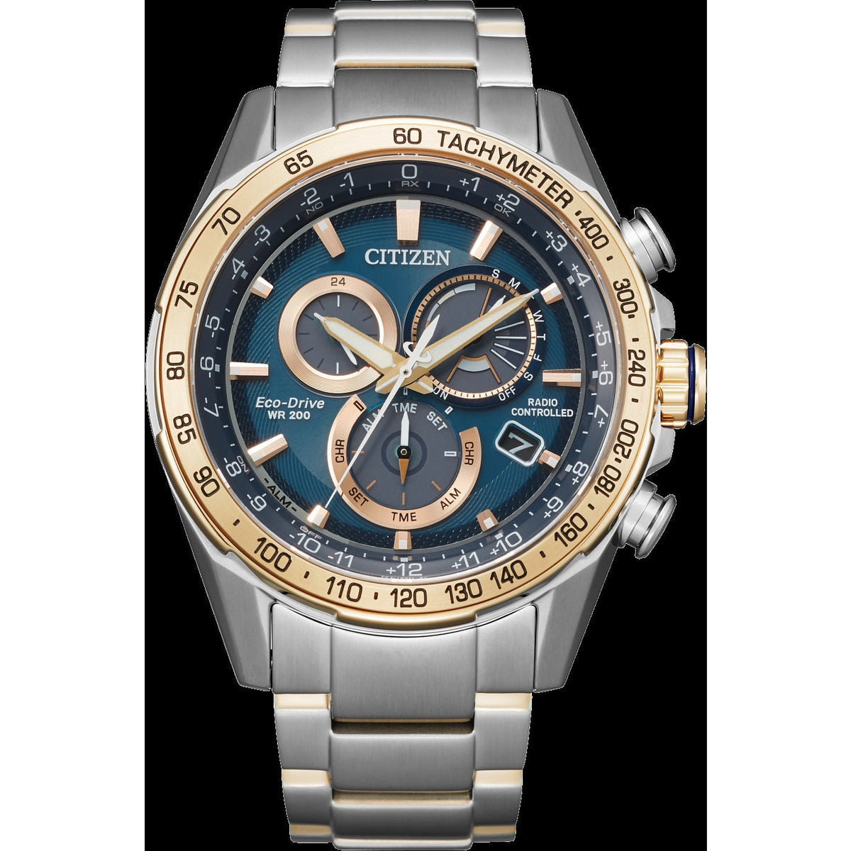 Citizen Men's CB5916-59L Pcat Chronograph Stainless Steel Watch