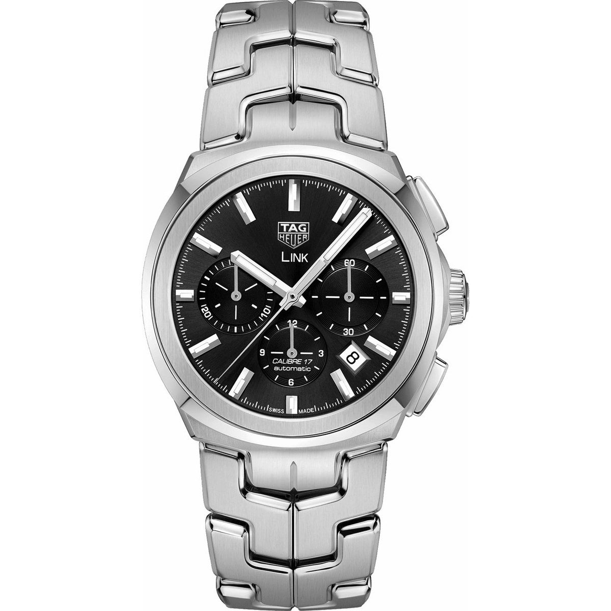 Tag Heuer Men&#39;s CBC2110.BA0603 Link Chronograph Stainless Steel Watch