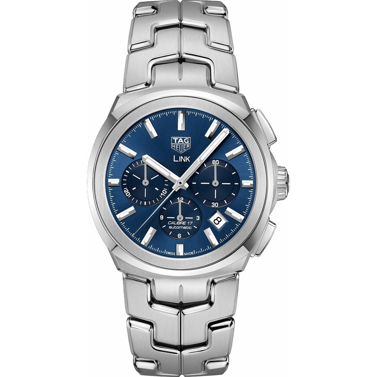 Tag Heuer Men&#39;s CBC2112.BA0603 Link Chronograph Stainless Steel Watch