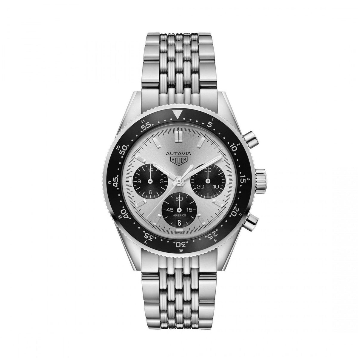 Tag Heuer Men&#39;s CBE2111.BA0687 Heritage Chronograph Stainless Steel Watch
