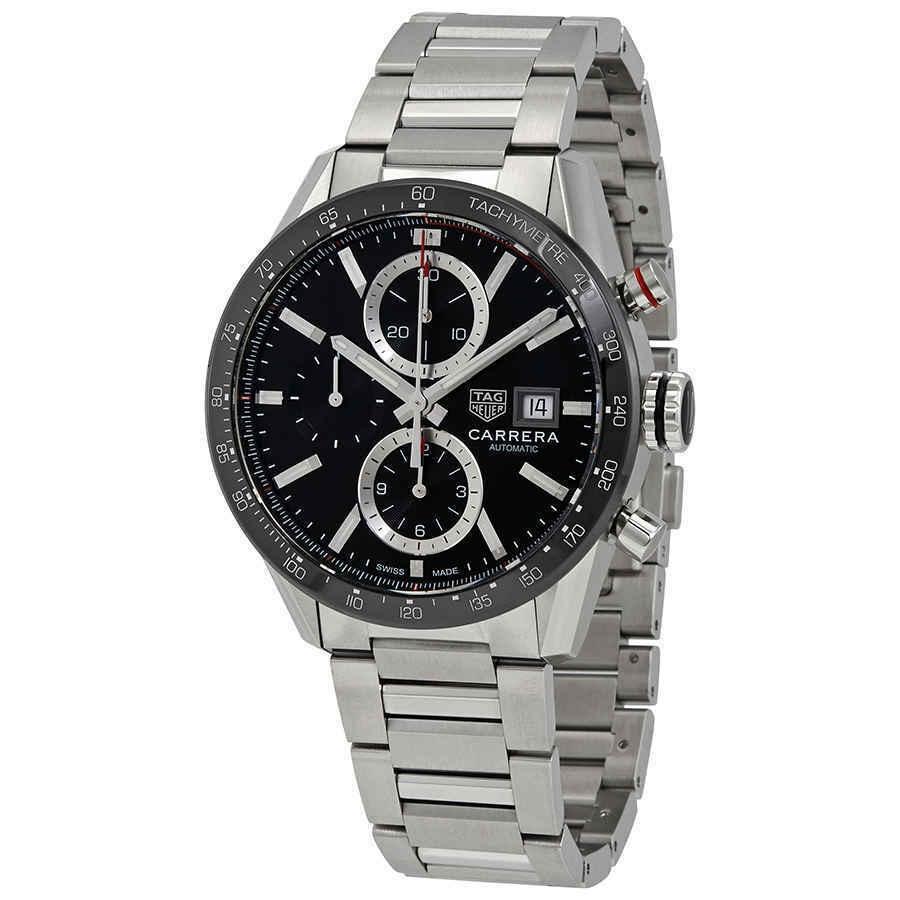Tag Heuer Men's CBM2110.BA0651 Carrera Chronograph Stainless Steel Watch