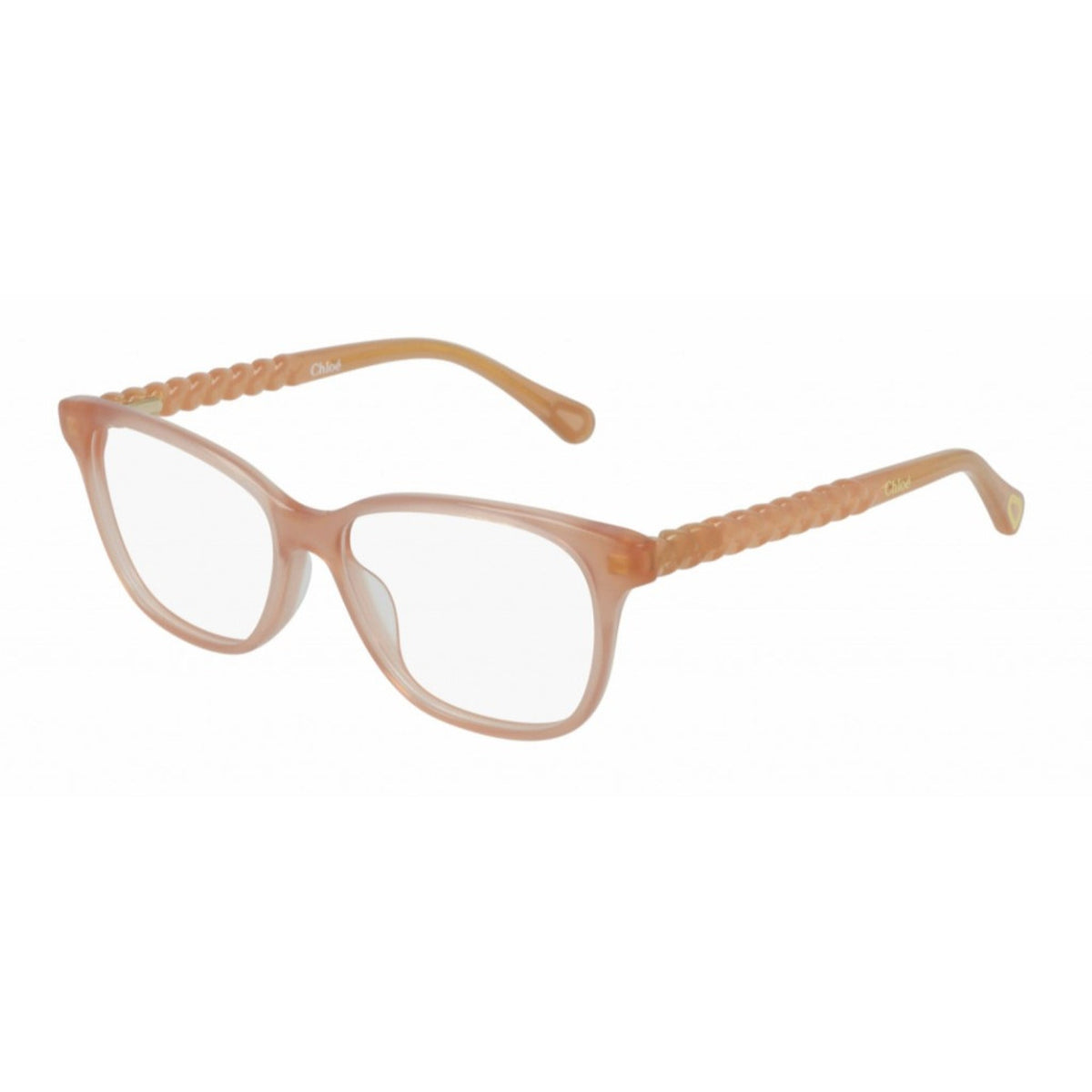 Chloé Kid Sunglasses Spring Summer 2021 Nude Transparent Demo Lens Demo Lens Shiny CC0003O 001