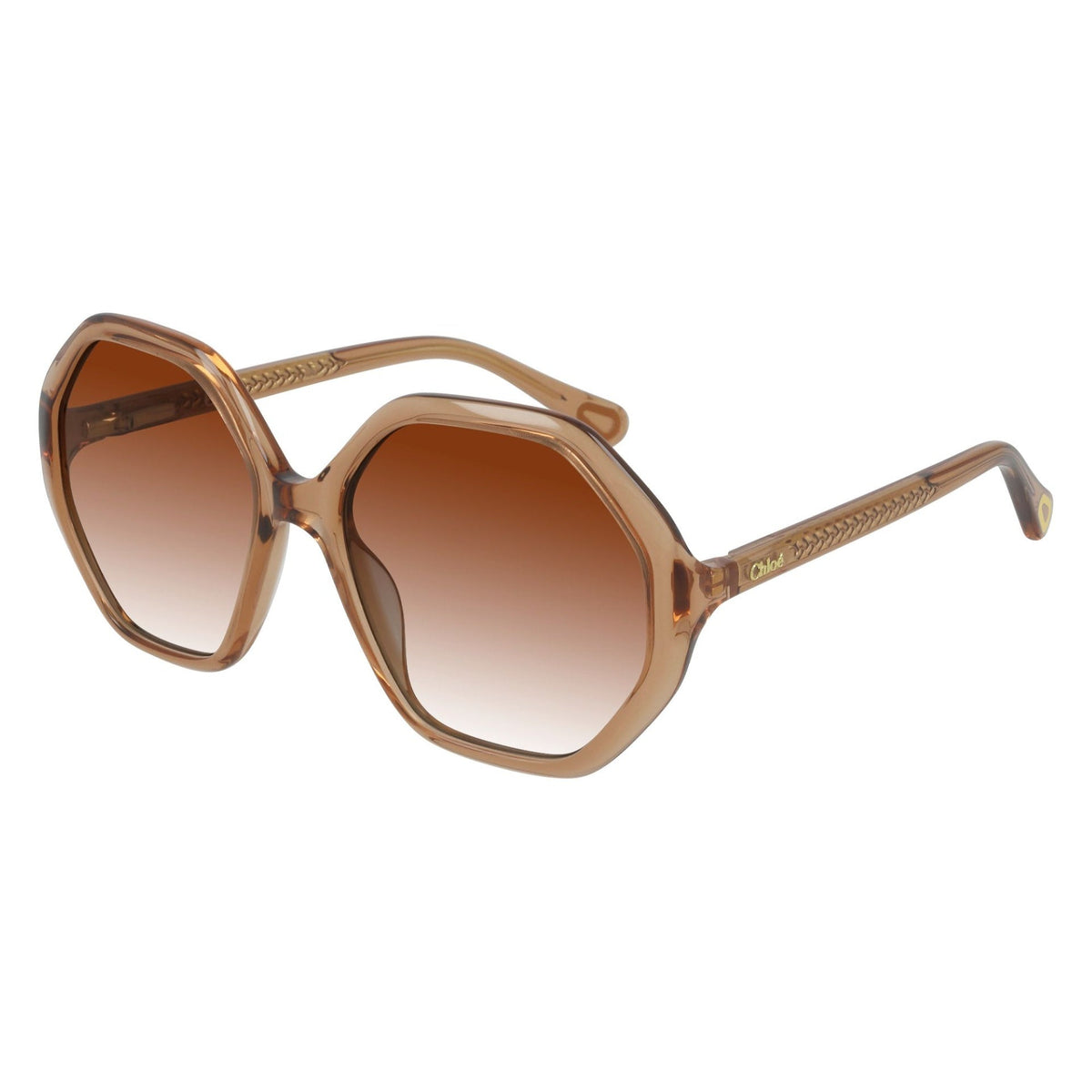 Chloé Kid Sunglasses Spring Summer 2021 Orange Orange CR 39 CR 39 Transparent CC0004S 002