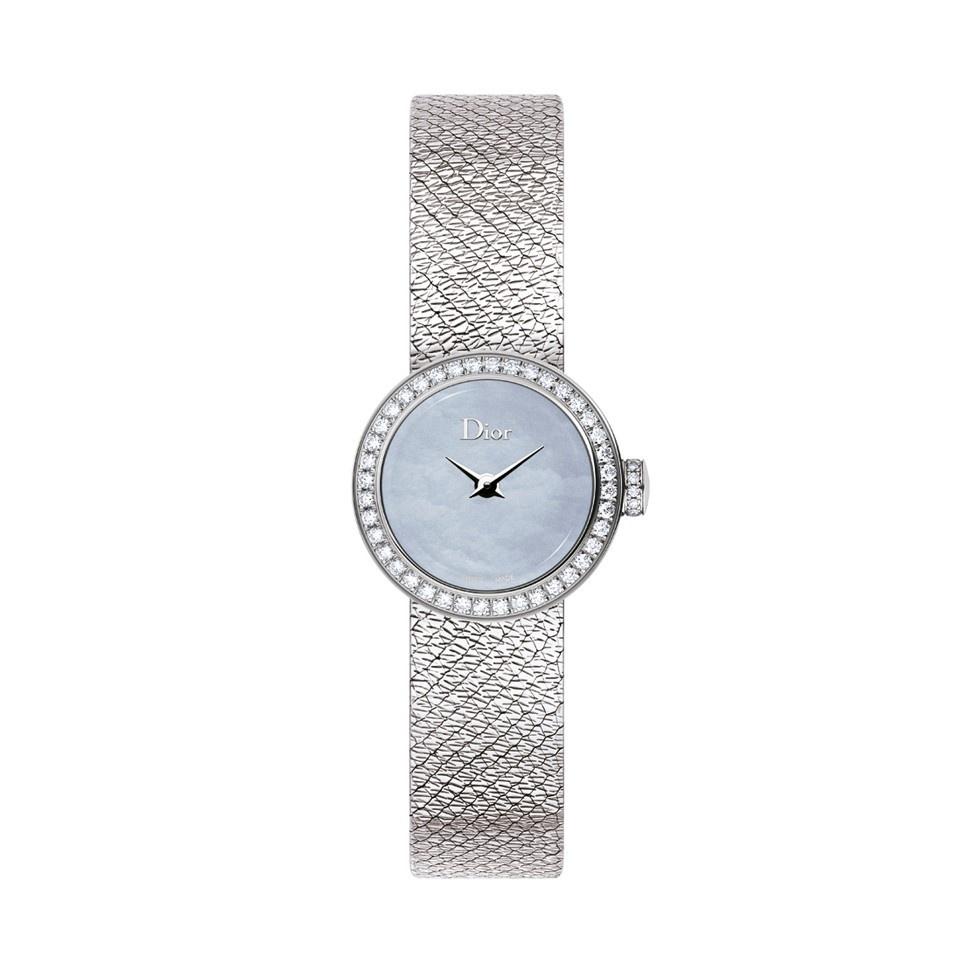 Christian Dior Women's CD040110M002 La D De Dior Satine  Stainless Steel Milanese Watch