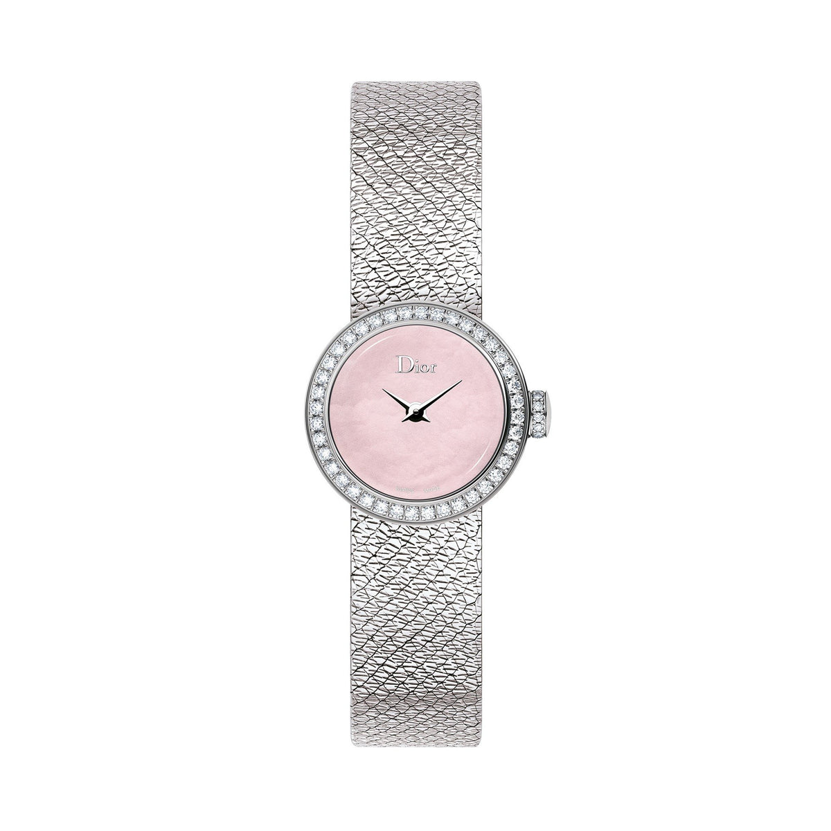 Christian Dior Women&#39;s CD040110M003 La D De Dior Satine  Stainless Steel Milanese Watch